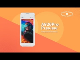 TPE PAX A920 Pro - 4G - WiFi - Bluetooth - Caméra - Android