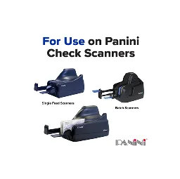 Cartes de nettoyage pour scanner de chèques Panini