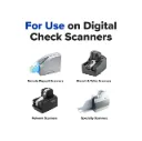 Cartes de nettoyage pour scanner de chèques avec technologie