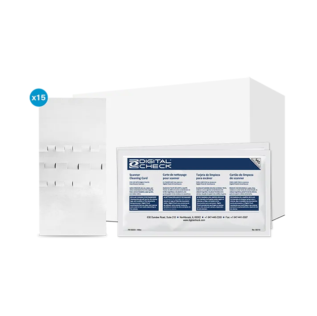Waffletechnology® pour Scanner de Chèque Digital Check avec WonderSolvent®