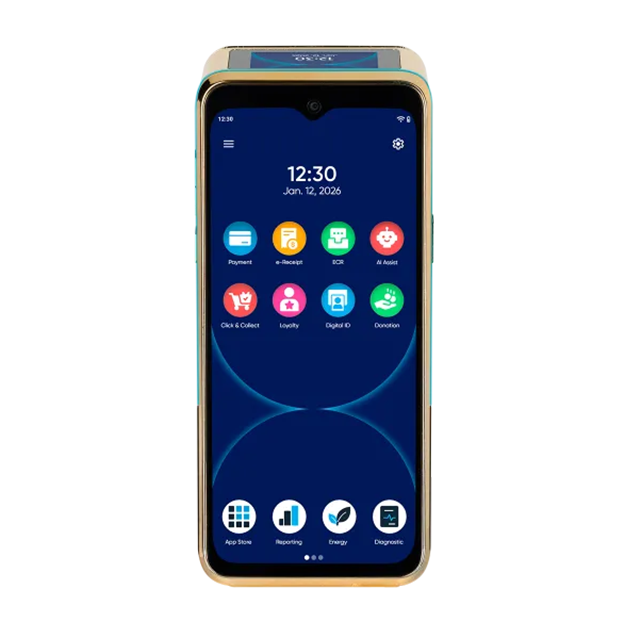 TPE Ingenico AXIUM DX8 - 4G - WiFi - Bluetooth - Caméra - Sans Contact