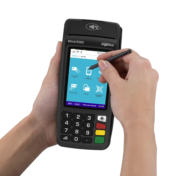 [MOVE/5000 CL-BEM-4G-WIFI-CL] TPE Ingenico TETRA Move 5000 Portable 4G Bluetooth Wifi