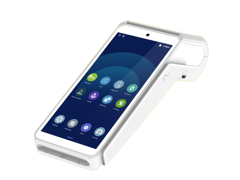 TPE Ingenico AXIUM DX8000 4G Wifi Bluetooth Caméra + Base Wifi/IP (Blanc)