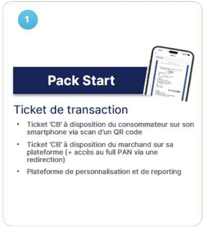 Ticket dématérialisé pour TPE Ingenico (Pack Start)