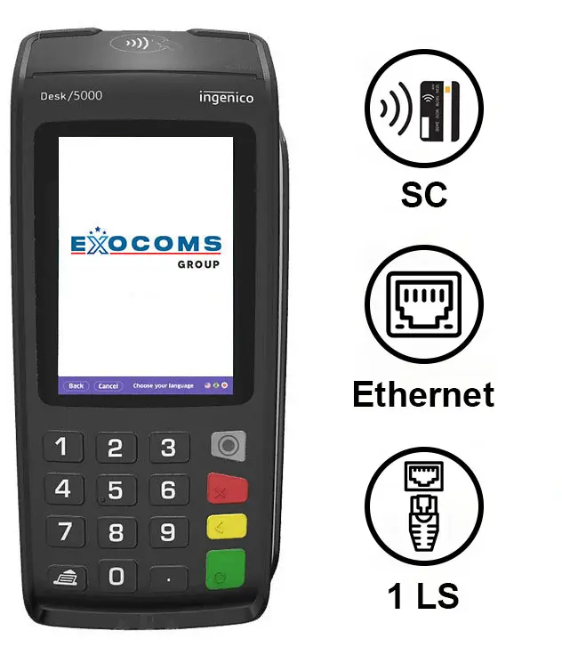 [DESK/5000-EM-CL-1 LS] TETRA Desk 5000 Fixe (1LS)