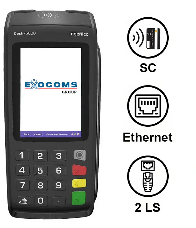 [DESK/5000-EM-CL-2 LS] TETRA Desk 5000 Fixe (2LS)