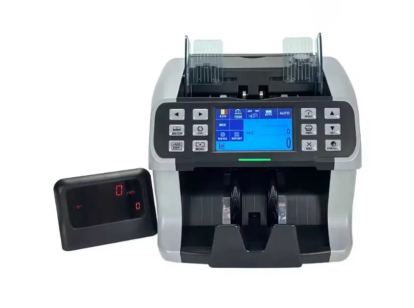 Compteuse de billets, détecteur de faux billets, trieuse, compatible avec la plupart des devises