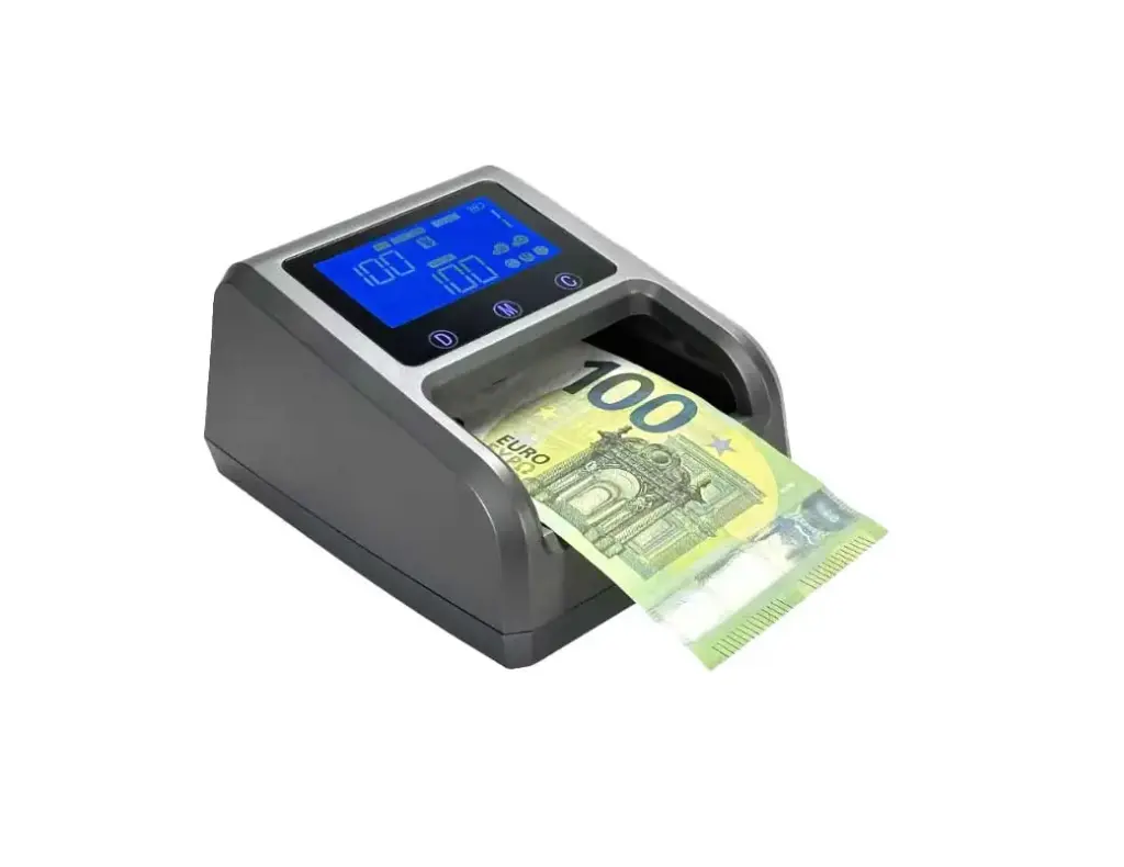Détecteur UV,MG,IR portable de faux billets + comptage