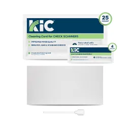 Kit de nettoyage pour scanners de chèques