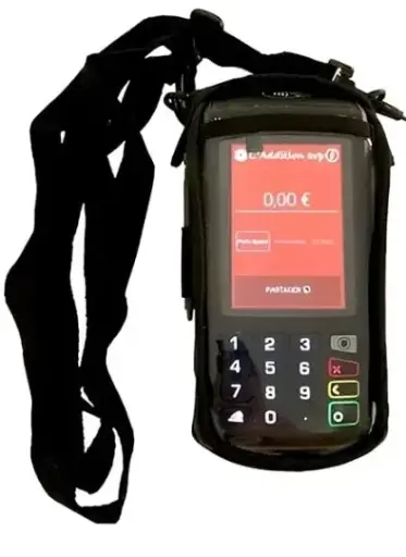 Housse de Protection Transparente avec Lanière pour INGENICO MOVE  5000